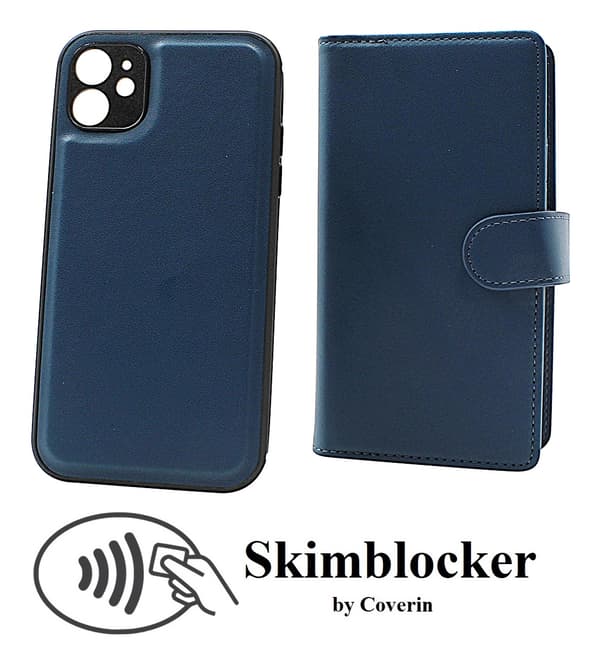 Skimblocker iPhone 11 (6.1) XL Magnetic Wallet Case