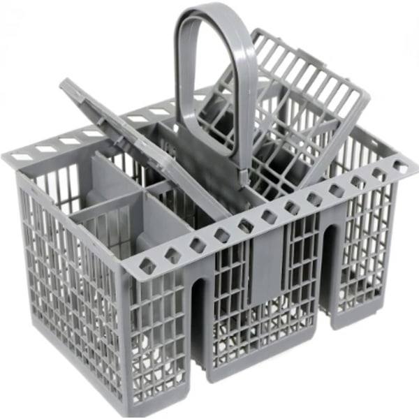 Universal diskmaskinsbestickkorg (avtagbart handtag)