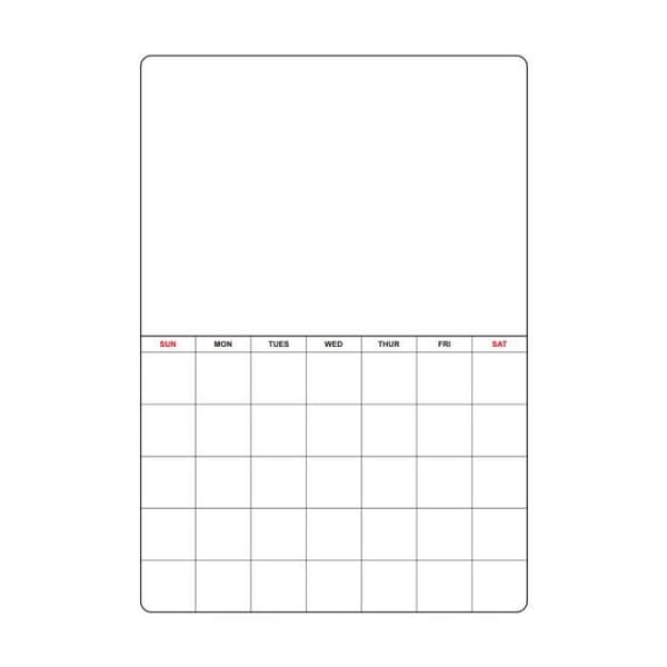 FHE - Magnetisk Køleskabskalender Whiteboard Organizer
