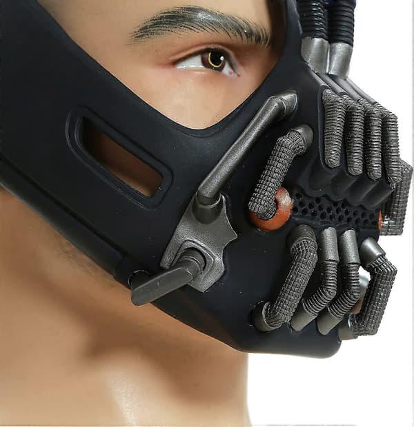 [LCS]Mask New Edition The Dark Knight Rises -asuste 1kpl-musta