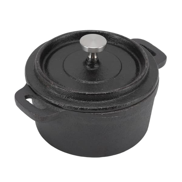 Traditional Double Dutch Oven Thickened Cast Iron Pot 20CM Diameter