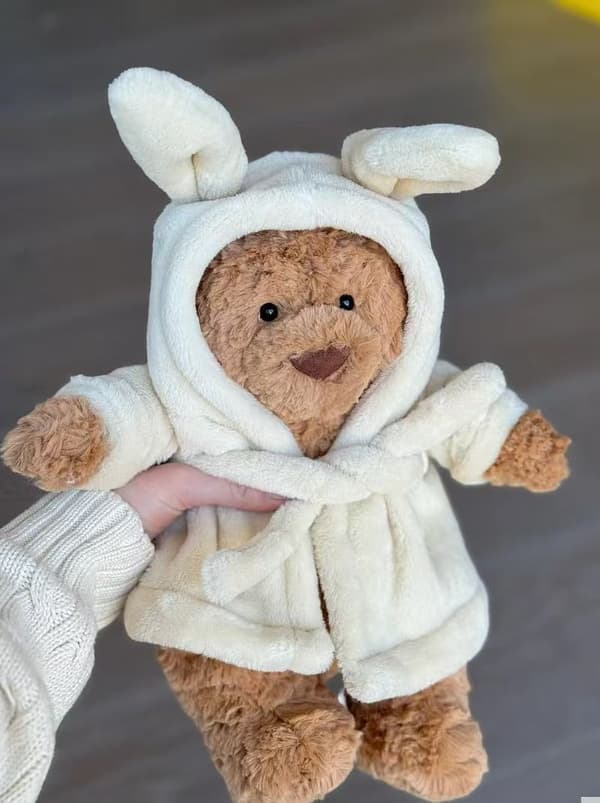 Jellycat Kosedyr Bartholomew Bear Badekåpe