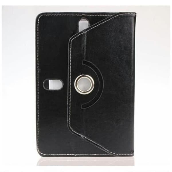 BAICHUANG PU Universal Roterende Etui/Cover til Tablets op til 7\" Sort