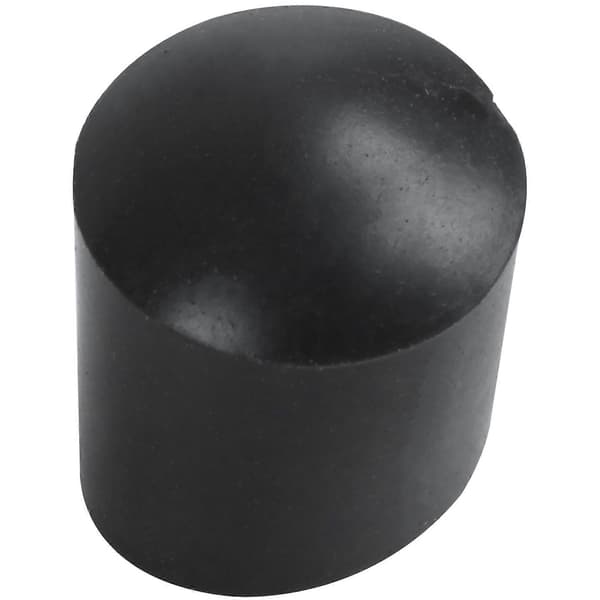 40-delt sort gummi rør ender 10mm rund