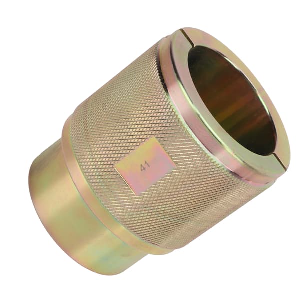 Universal Motorcycle Inverted Fork Oil Seal Driver Tool Carbon Steel Split Design Replacement Installation 41mm 1.61in