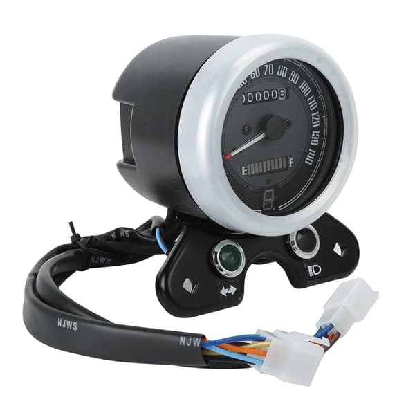 Retro LED speedometer med drivstoffmåler for CG125 motorsykkel
