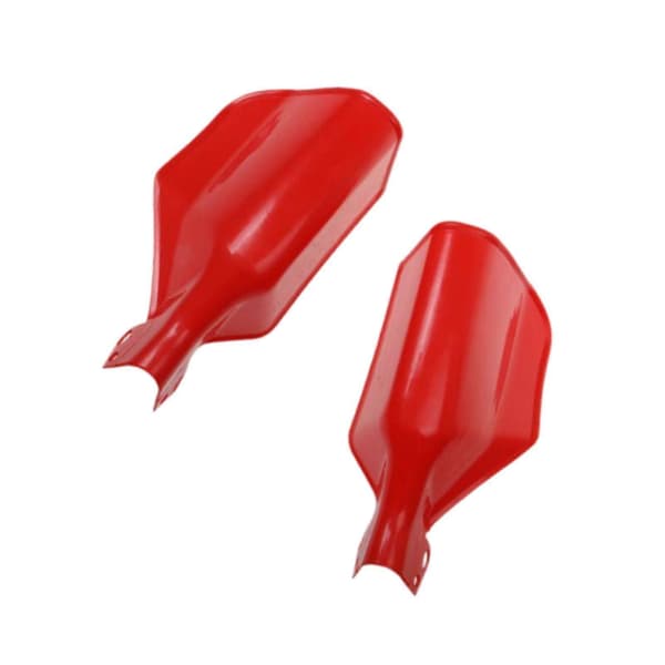2 st Motorcykel Handskydd Kompatibla med 20 mm Styrkomponenter Handskyddsutrustning Red