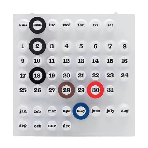 Personlig Kalender Tavle Kreativ Evighetskalender B