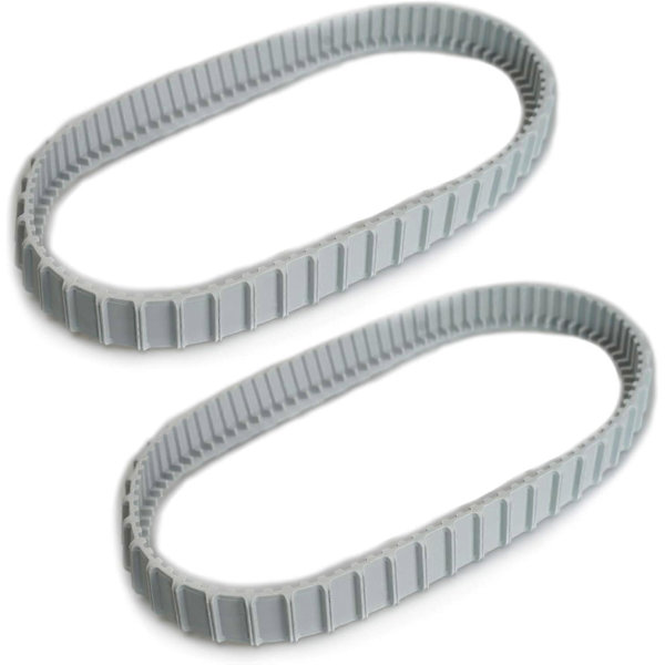 2-pack Maytronics Dolphin Pool Cleaner Ersättningsskenor 9983152-R2 Grå