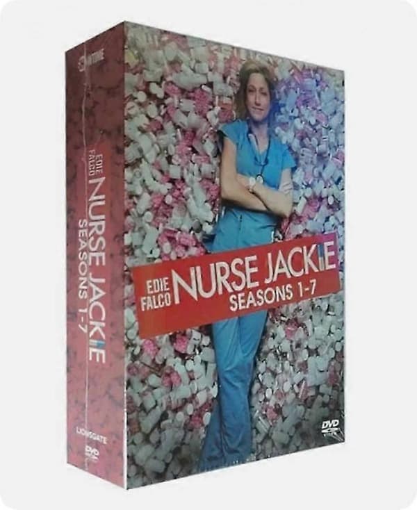 Nurse Jackie: Koko sarja kaudet 1-7 DVD-boksissa (21 levyä)