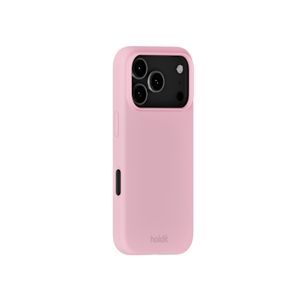 holdit iPhone 17 Pro Mobilskal Silikon Rosa Silikon