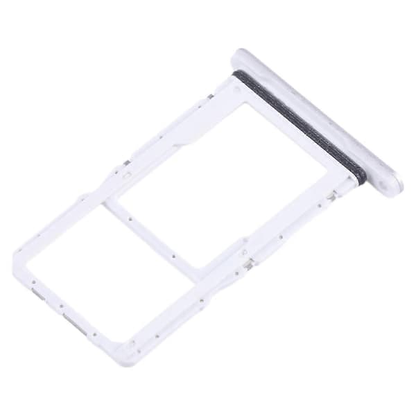 Kompatibel med Samsung Galaxy Tab A9+ 5G SM-X215 KOMPATIBEL SIM + Micro SD-kortfack Silver