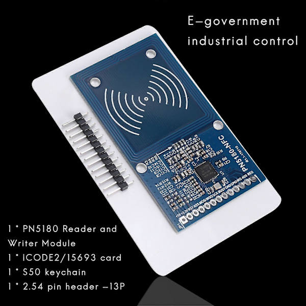 Pn5180 Nfc Rf Sensor Iso15693 Rfid Højfrekvent Ic Kort Icode2 Læser Skriver