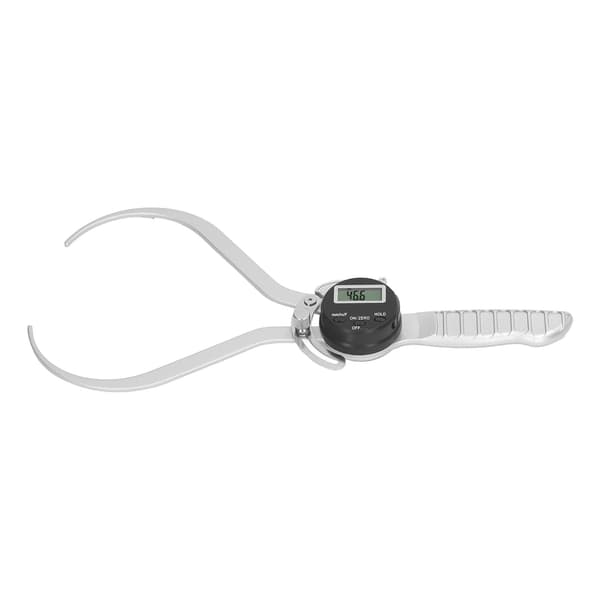 Digital Thickness Gauge 0 to 200 mm Measuring Range Unit Conversion Thickness Gauge with Handle Locking Screw for Sheet Metal
