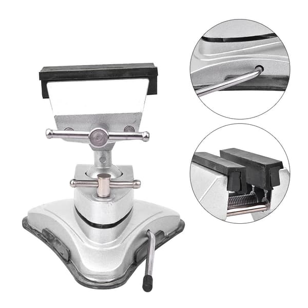 Suction Cup Bench Vise Table Clamp Universal Aluminum Alloy
