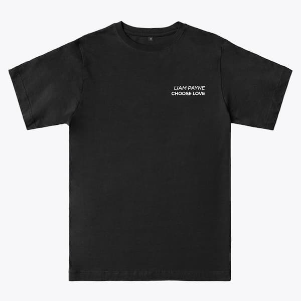 LIAM PAYNE X CHOOSE LOVE Liam Payne T-skjorte ROCKINSTONE S