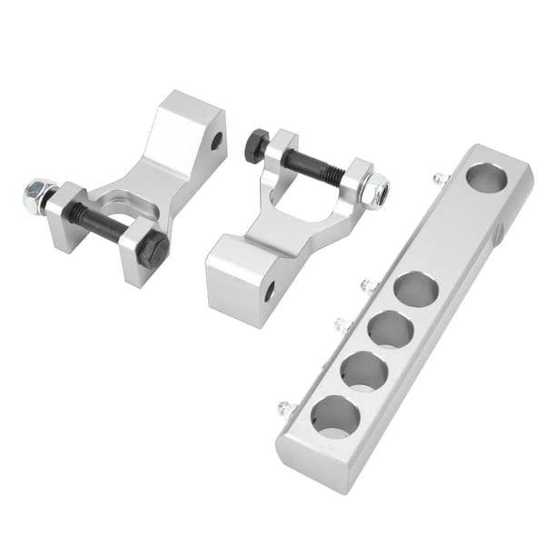 ATV Front Rear Lowering Kit Adjustable Replacement for Banshee 350 YFZ350 Warrior 350 YFM350X Silver