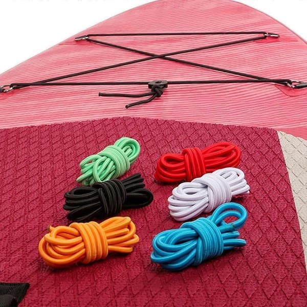 Elastisk Bungee Cord Kajak Stretch Snöre Rep Paddelbräda SUP Förvaring med Blue