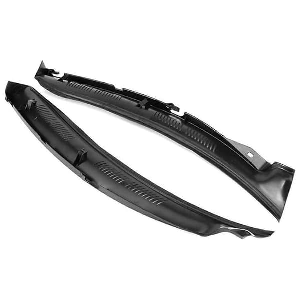 1 par Forrude Visker Cowl Trim Vandaflederplade Hals Trim Panel til E-Klasse W210 1996-2 Black
