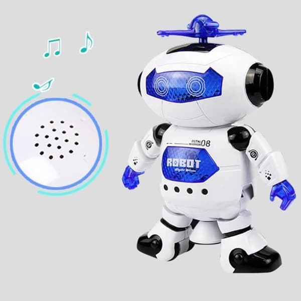 Syngende og dansende robotleker for gutter og småbarn, 3-6 år, jule- og bursdagsgave