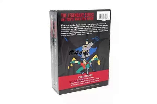 Batman: The Complete Animated Series DVD-samling (12 diske) | DC Classic engelsk version