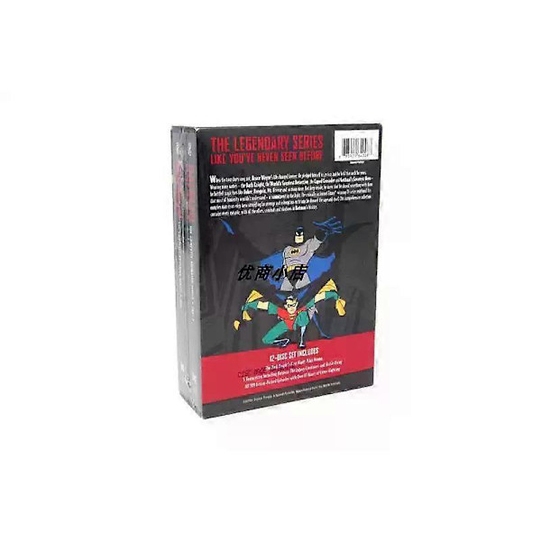 Batman: The Complete Animated Series DVD-samling (12 disker) | DC Classic engelsk versjon