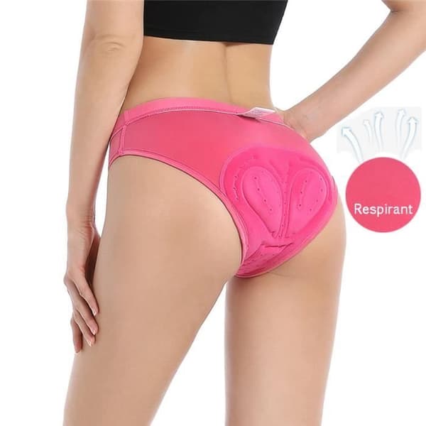Cykelshorts til kvinder - 3D Gelpolstring - Pink - Åndbare og hurtigtørrende