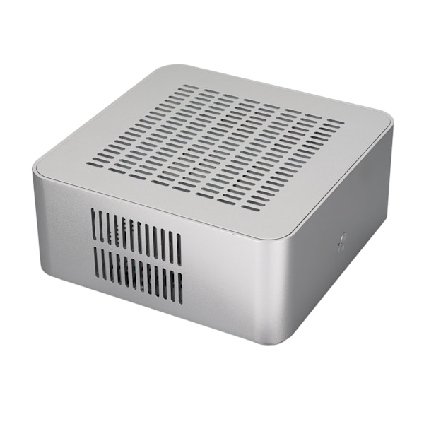 Desktop Computer Case Good Heat Dissipation Exquisite Compact Mini HTPC Case for Home Video Computer