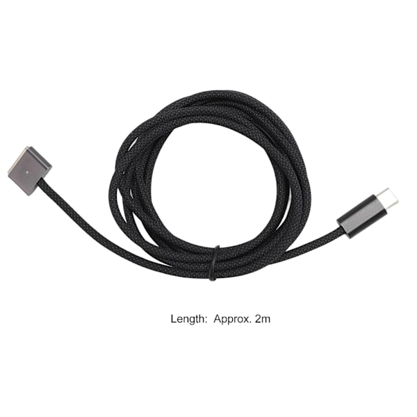 MagSafe 3 Charging Cable 2m – USB-C Svart black
