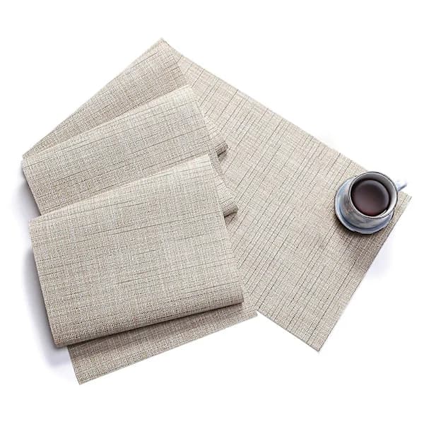 2025 Latest Model Table Runner Bamboo Texture Heat Insulation PVC Wedding Party Dining Table Runner for Bar