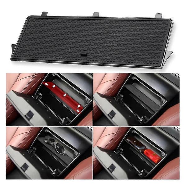 Bilcenterkonsol Organizer Handskerum Organizer Partition til Mx5 Mx-5 Rf Miata 2015 2016 2017 201 black