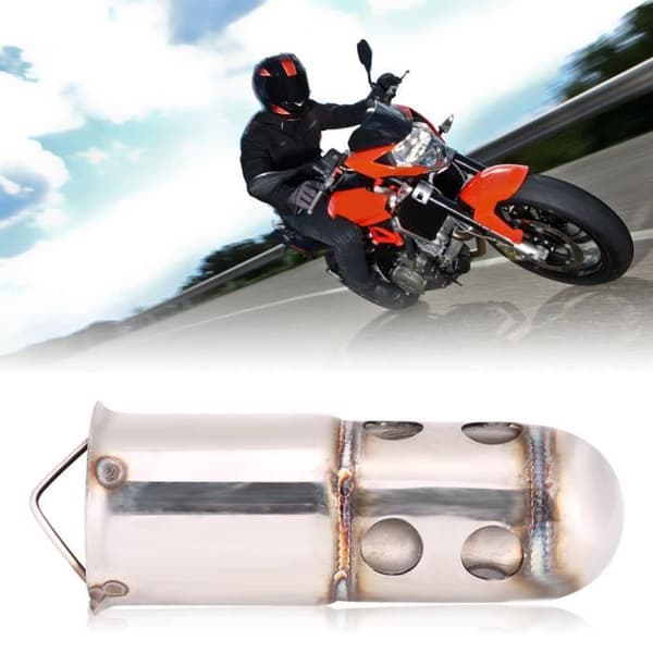 51 mm Universal Motorcykel Udstødning Lyddæmper DB Killer Støjreducerende Stil 1 - XIF