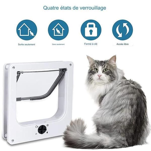 Kattelem - Manuel Model - 27cm x 23.5cm - Til Katte og Små Hunde - Hvid