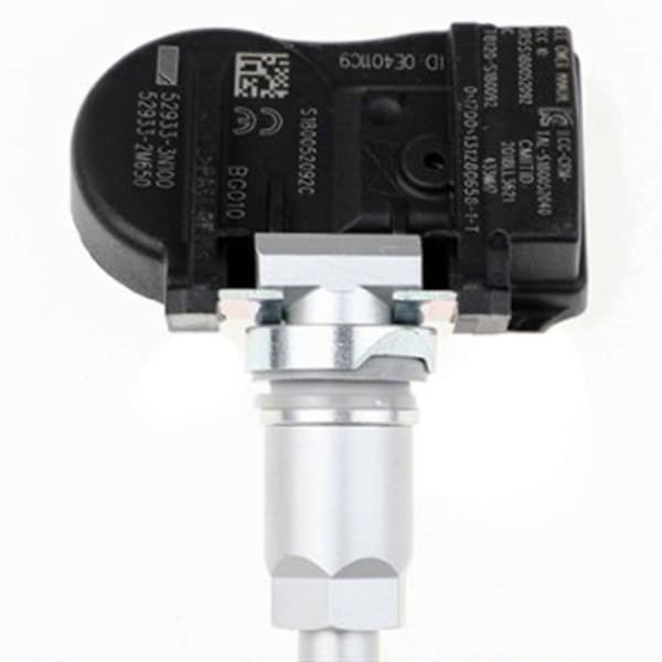TPMS Dæktrykssensor 52933-2M650 52933-3N100 Egnet til Modern I30 I55 Dæktrykssensor Black  Silver