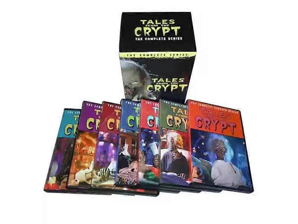 Tales from the Crypt: Den Komplette Serie Sæson 1-7 DVD-samling, 20-disc sæt, Original engelsk lyd Engelsk version