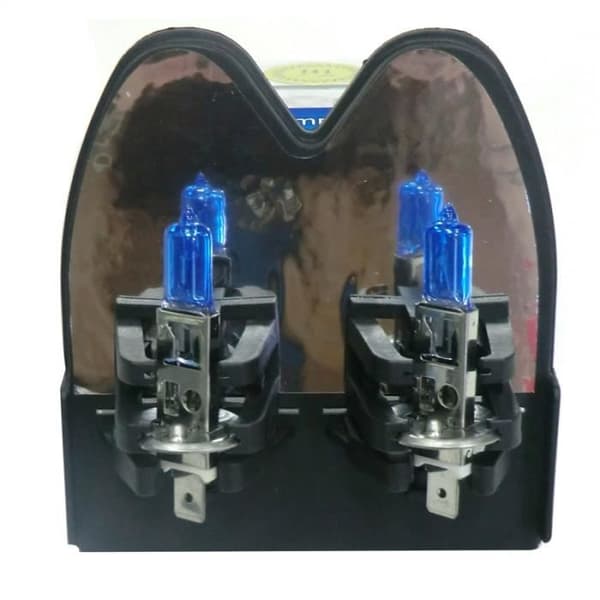 Halogenlampa - VORCOOL - H1 12V 100W - 6000K vit - Par (2)