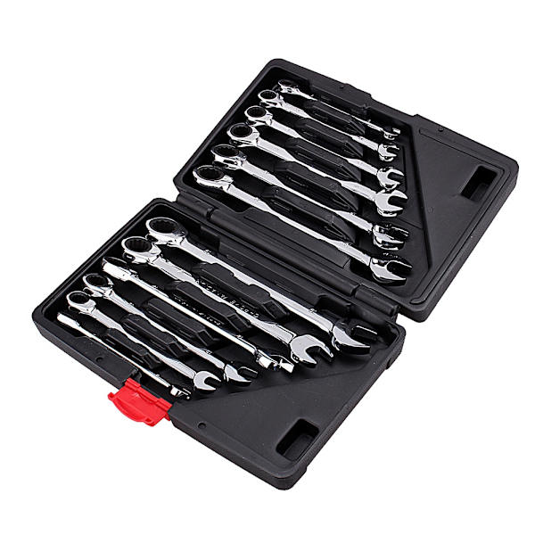 12 Pcs Quick Release Wrench Set 8-19 mm Hand Tool Kit