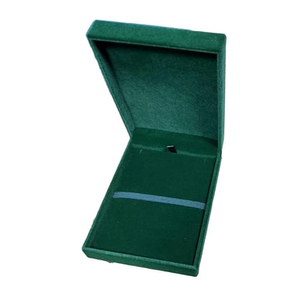 Medaljer Display Case Opbevaringsboks Velvet Samling Samler Holder Organizer til Green