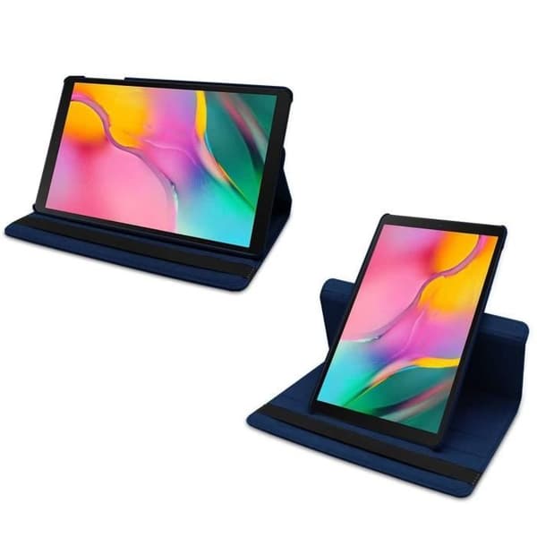 Fodral - Toproduits® - Galaxy Tab S6 Lite 10.4\" - 360° roterande stativ - Slitstarkt fodral - Elastiskt
