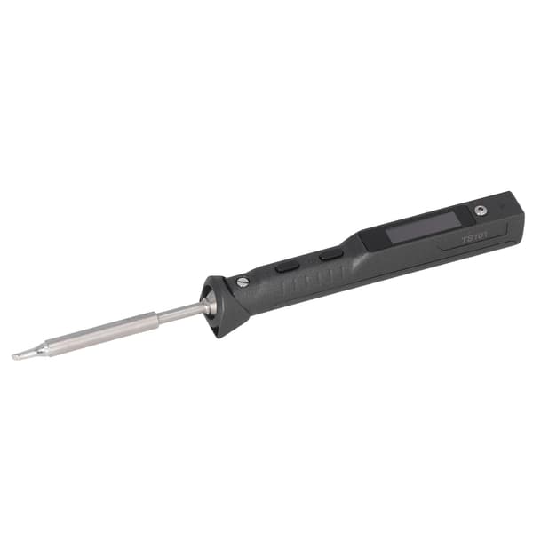 MINIWARE Smart Soldering Iron Set Mini Kit Justerbar Temperatur 50–400℃ USB Typ C 65W DC9 24V TS101