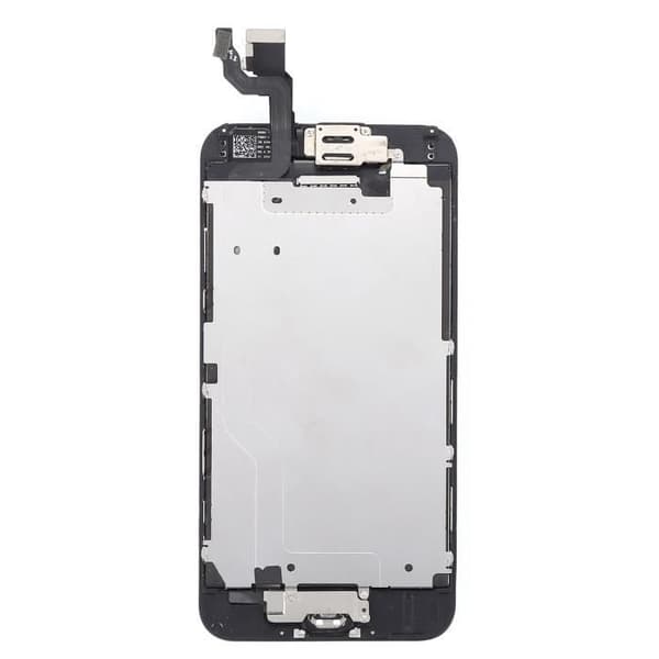 Komplet skærmsamling til iPhone 6 - Touchskærm + sort LCD-skærm + Hjem-knap + Kamera