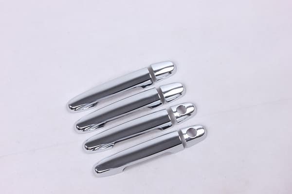 2. fremre tåkelysramme klistremerke utvendig dekorasjon erstatning for Hilux Vigo Champ 2012 plating Handle