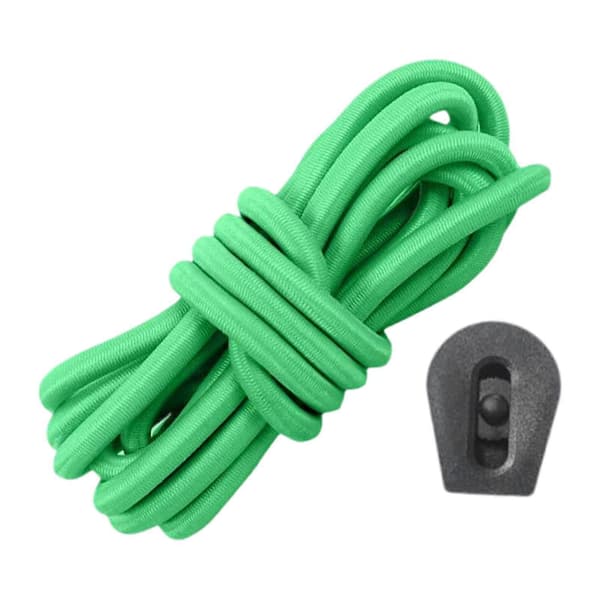 Elastisk Bungee Cord Kajak Stretch Snöre Rep Paddelbräda SUP Förvaring med Green