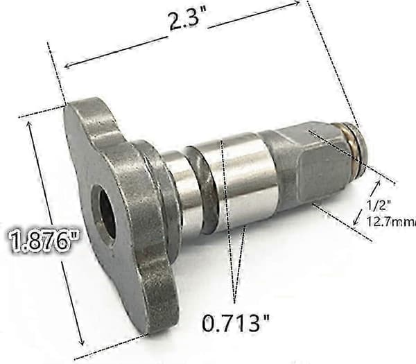 Firkant Amboltmontering for Milwaukee M18 Fuel muttertrekker 2655B20 2655B22 - Reservedel
