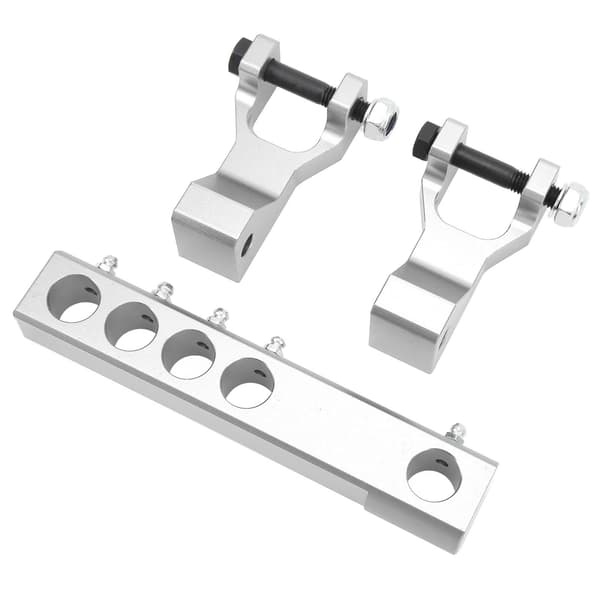 ATV Front Rear Lowering Kit Adjustable Replacement for Banshee 350 YFZ350 Warrior 350 YFM350X Silver