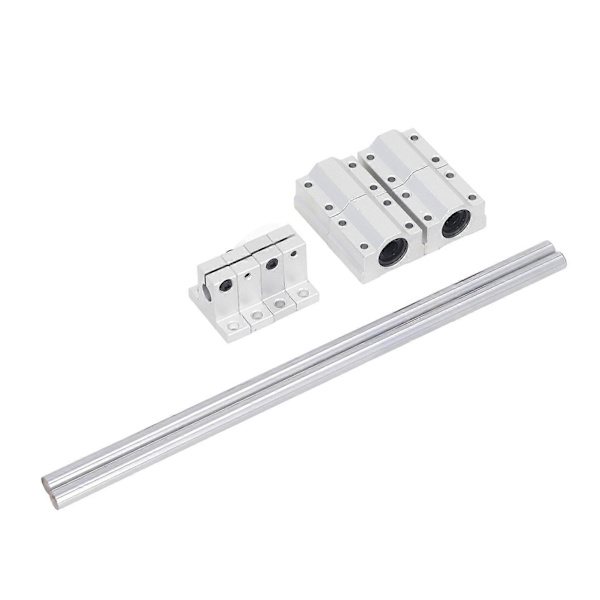 Linear Rail Guide Linear Motion Rail with 4 Slider Blocks for Machines 10?450 YEMAA