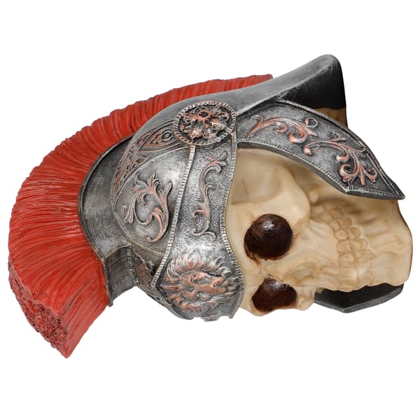 Hjerte Kranie Skelet Skulptur Skrivebordsdekoration Pynt Gave