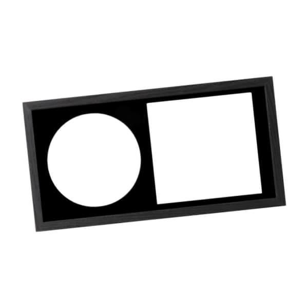 CD Ram Fodral Display Väggkonst Album Ram för Skrivbord Sovrum Väggmonterad