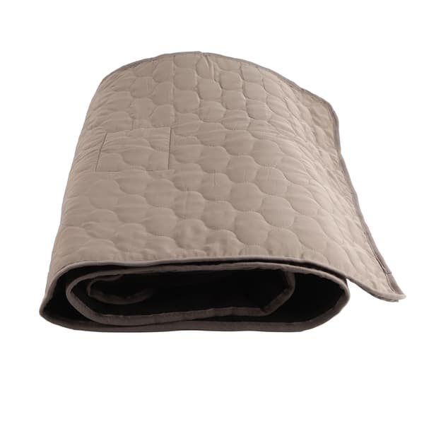 USB Heated Electric Blanket - Multifunctional, Fast Heating, Portable, Soft, Thick, Heated Blanket for Outdoor Camping, Grey