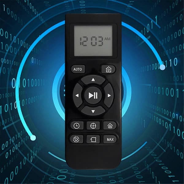 Erstatningsfjernkontroll BG600 for BG600 robotstøvsugerfjernkontroll Black